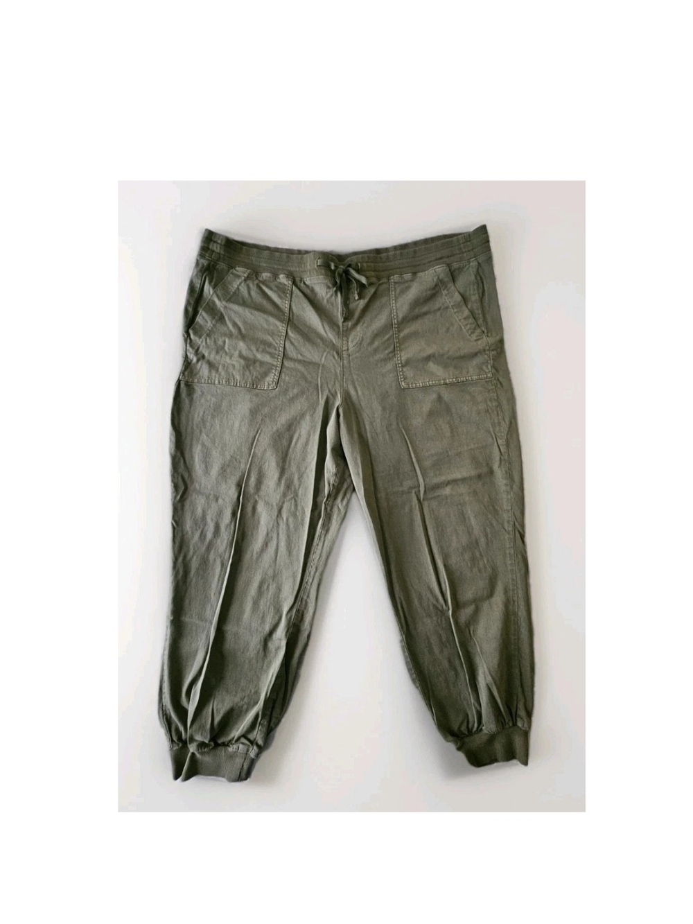 torrid Olive Drawstring Cargo Joggers